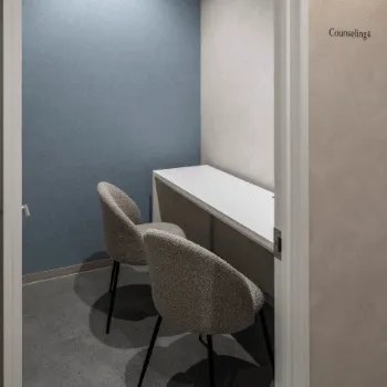 ラメールクリニックのリズネを受ける前のカウンセリングルーム