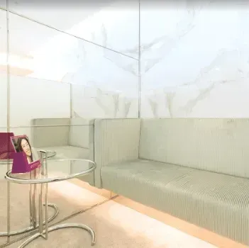 エースクリニック 名古屋院のミラドライを受ける前の待合室