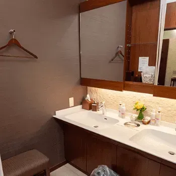 高須クリニック 名古屋1院のミラドライを受けた後のパウダールーム