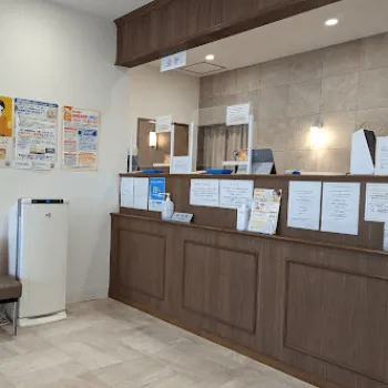 あおばクリニック名古屋2院のフォトフェイシャルを受ける前の受付