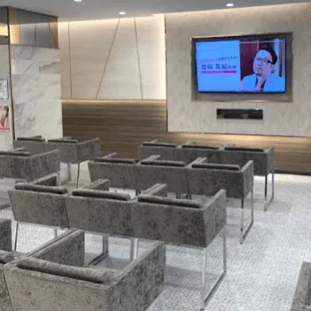 品川美容外科 名古屋2院のフォトフェイシャルを受ける前の待合室