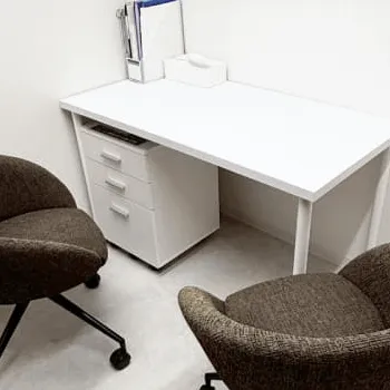 ガーデンクリニック 名古屋院のピコトーニングを受ける前のカウンセリングルーム