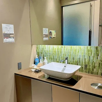 聖心美容クリニック 名古屋院のピコトーニングを受けた後のパウダールーム