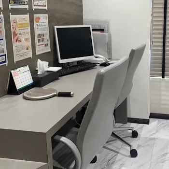 品川美容外科 名古屋院のピコトーニングを受ける前の診察室