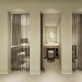 BITO BEAUTY CLINICのプロファイロを受けた後のパウダールーム