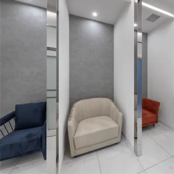 栄美容クリニックのプロファイロを受ける前の待合室