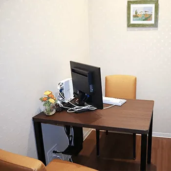 レディクリニック名古屋伏見の白玉点滴・注射を受ける前のカウンセリングルーム