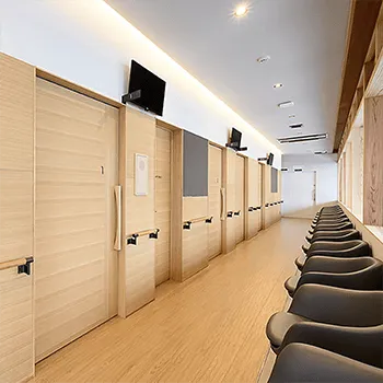 ヴェルヴァーレ本陣クリニックの白玉点滴・注射を受ける前の待合室