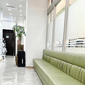 よつば会クリニック 名古屋2院の白玉点滴・注射を受ける前の待合室