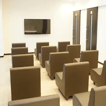 湘南美容クリニック 那覇院のジャルプロスーパーハイドロを受ける前の待合室