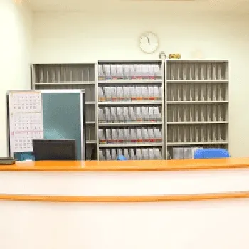 きど皮ふ科のケミカルピーリングを受ける前の受付