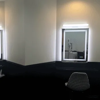 ルラ(LULA)美容クリニック 新潟院のケミカルピーリングを受けた後のパウダールーム