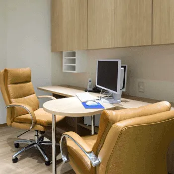 ネクストスキンケアクリニックのケミカルピーリングを受ける前の診察室