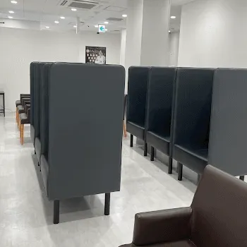 湘南美容クリニック 新潟院のジャルプロスーパーハイドロを受ける前の待合室