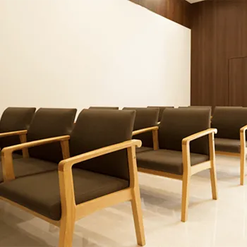 品川スキンクリニック 沖縄院のエリシスセンスを受ける前の待合室