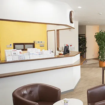 ヘシキ形成外科クリニックのミラドライを受ける前の受付