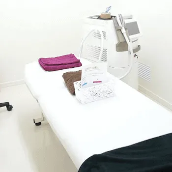 沖縄マリアクリニックのミラドライを受ける施術室