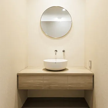 BLAZE CLINICのプルリアルデンシファイを受けた後のパウダールーム