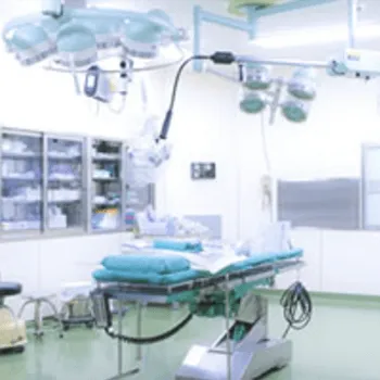 北上中央病院のプロファイロを受ける施術室