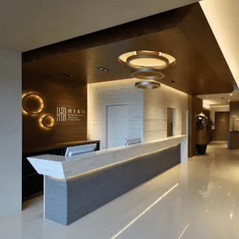 ひろ耳鼻科皮膚科形成外科の白玉点滴・注射を受ける前の受付