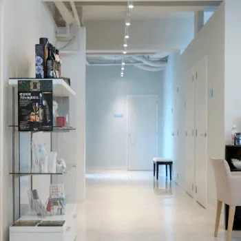 ジョウクリニック 那覇院の白玉点滴・注射を受ける前の廊下