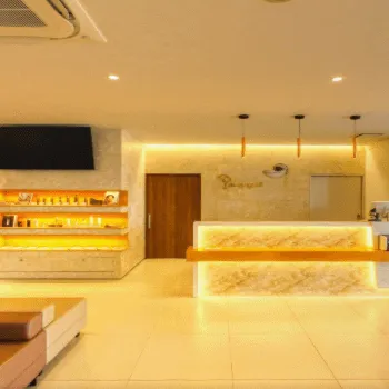 沖縄皮膚科医院 八重瀬クリニックの白玉点滴・注射を受ける前の受付