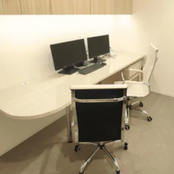 エースクリニック 大阪1院の脂肪冷却を受ける前の診察室