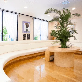 トキコクリニック 大阪1院の脂肪冷却を受ける前の待合室