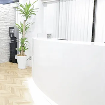 ビューティスクリニックのエリシスセンスを受ける前の受付