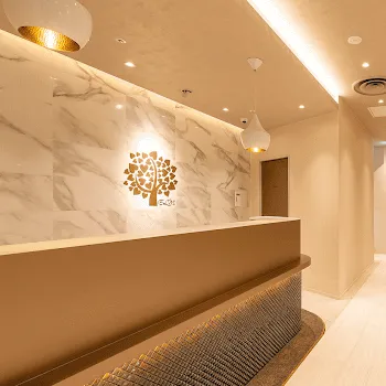 エルムクリニック 大阪院のジャルプロスーパーハイドロを受ける前の受付