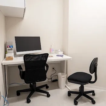 ルラ美容クリニック 大阪2院のジャルプロスーパーハイドロを受ける前の診察室