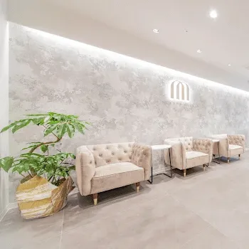 M BEAUTY CLINICのジャルプロスーパーハイドロを受ける前の待合室