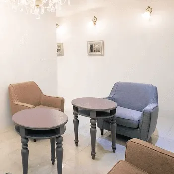 表参道スキンクリニック 大阪院のジャルプロスーパーハイドロを受ける前の待合室