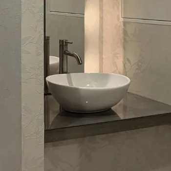 マルーンビューティスキンクリニックのリズネを受けた後のパウダールーム