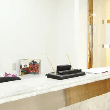 大阪梅田皮フ科スキンクリニックのリズネを受ける前の受付