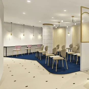 あおばクリニック 大阪2院のフォトフェイシャルを受ける前の待合室