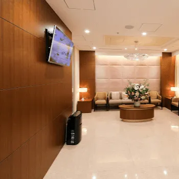 高須クリニック 大阪院のフォトフェイシャルを受ける前の待合室