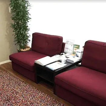 ガーデンクリニック 大阪院のピコトーニングを受ける前の待合室