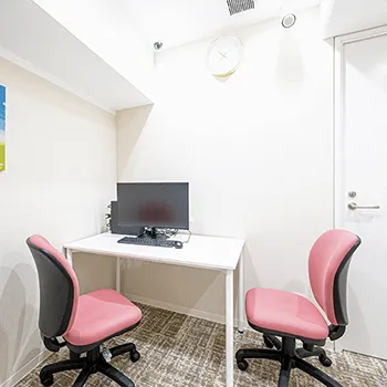 AZ BEAUTY CLINICのプロファイロを受ける前のカウンセリングルーム