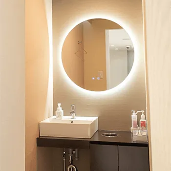 BAOクリニック 大阪2院のプロファイロを受けた後のパウダールーム