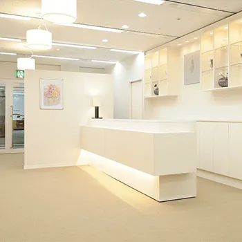 フェミークリニック大阪3院のプロファイロを受ける前の受付