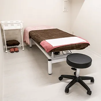 ルラ美容クリニック 大阪2院のプロファイロを受ける施術室