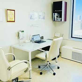 共立美容外科 大阪2院の白玉点滴・注射を受ける前のカウンセリングルーム