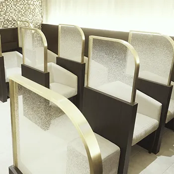 水の森美容クリニック大阪2院の白玉点滴・注射を受ける前の待合室