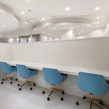 ルラ(LULA)美容クリニック 札幌2院のケミカルピーリングを受ける前の待合室