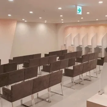 品川スキンクリニック 札幌院のケミカルピーリングを受ける前の待合室