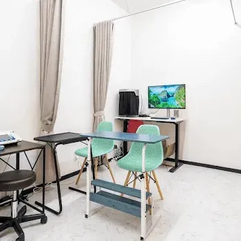 アルバアレルギークリニックのリズネを受ける前の診察室