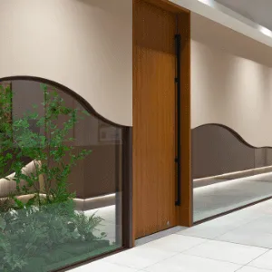 綺翠 kisui Clinicの入口の様子