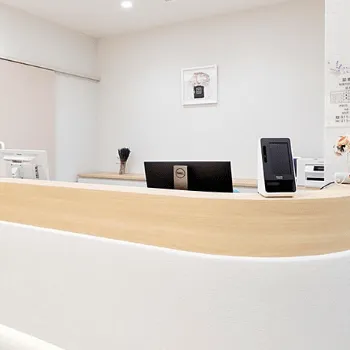 まちの形成外科・スキンケアクリニックのミラドライを受ける前の受付