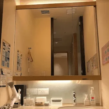 聖心美容クリニック 札幌院のミラドライを受けた後のパウダールーム